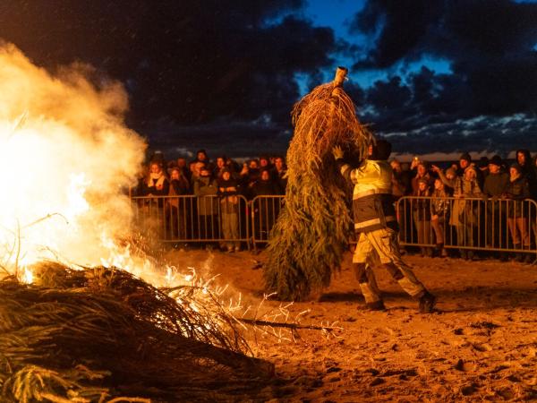 Kerstboomverbranding